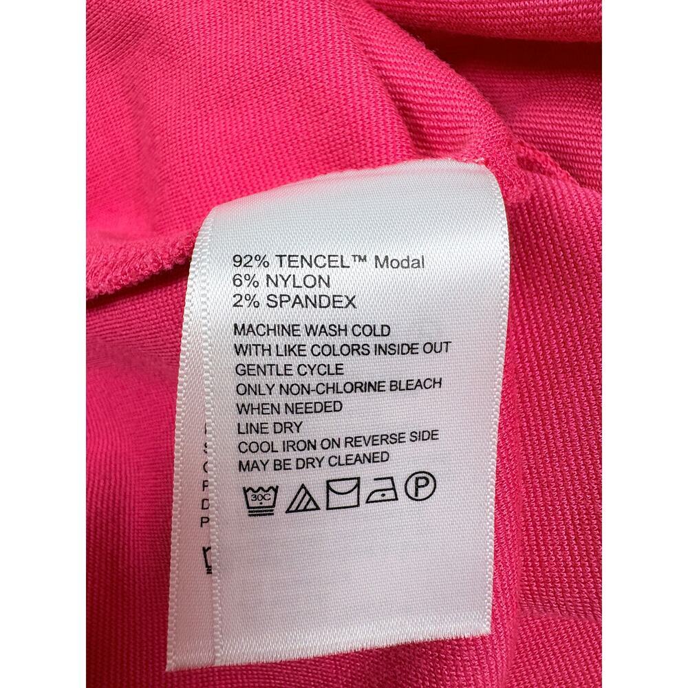 Tommy Bahama Sleeveless Shift Dress Pink Red Coastal Resort Vacation Small New - Picture 15 of 15